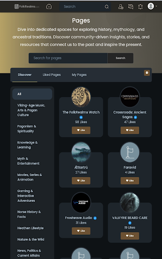 FolkRealms - Pagan Community screenshot 6