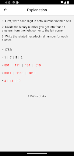 NumSystem Screen 2