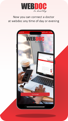 Android application Webdoc screenshort
