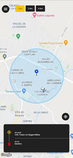 GoBack Taxis Screen 3