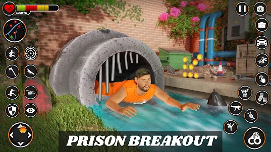 Gangster Prison Escape Games