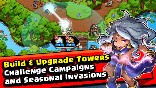 Crazy Defense Heroes: Tower Defense Strategy Game  screenshots 2