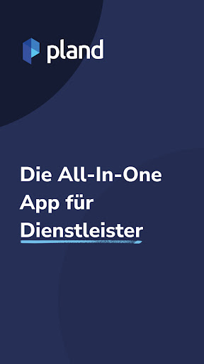 Android application Pland - simply digital screenshort
