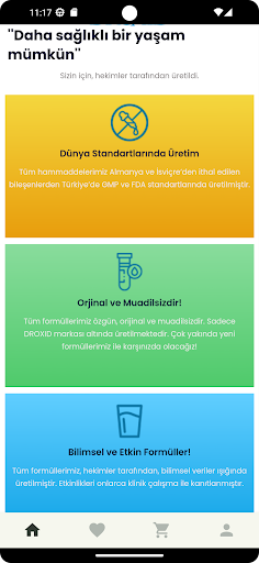 Android application Droxid screenshort