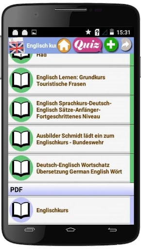 Englischkurs Screen 3