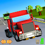 Blocky Car Highway Racer: Traffic Racing Game