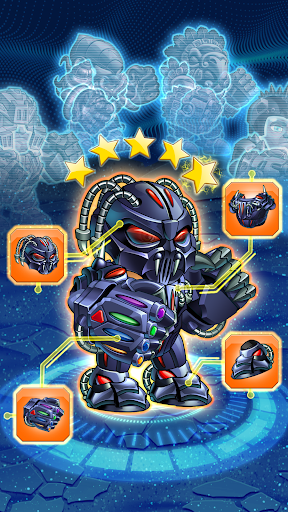 Android application Battle Lines: Puzzle Fighter screenshort