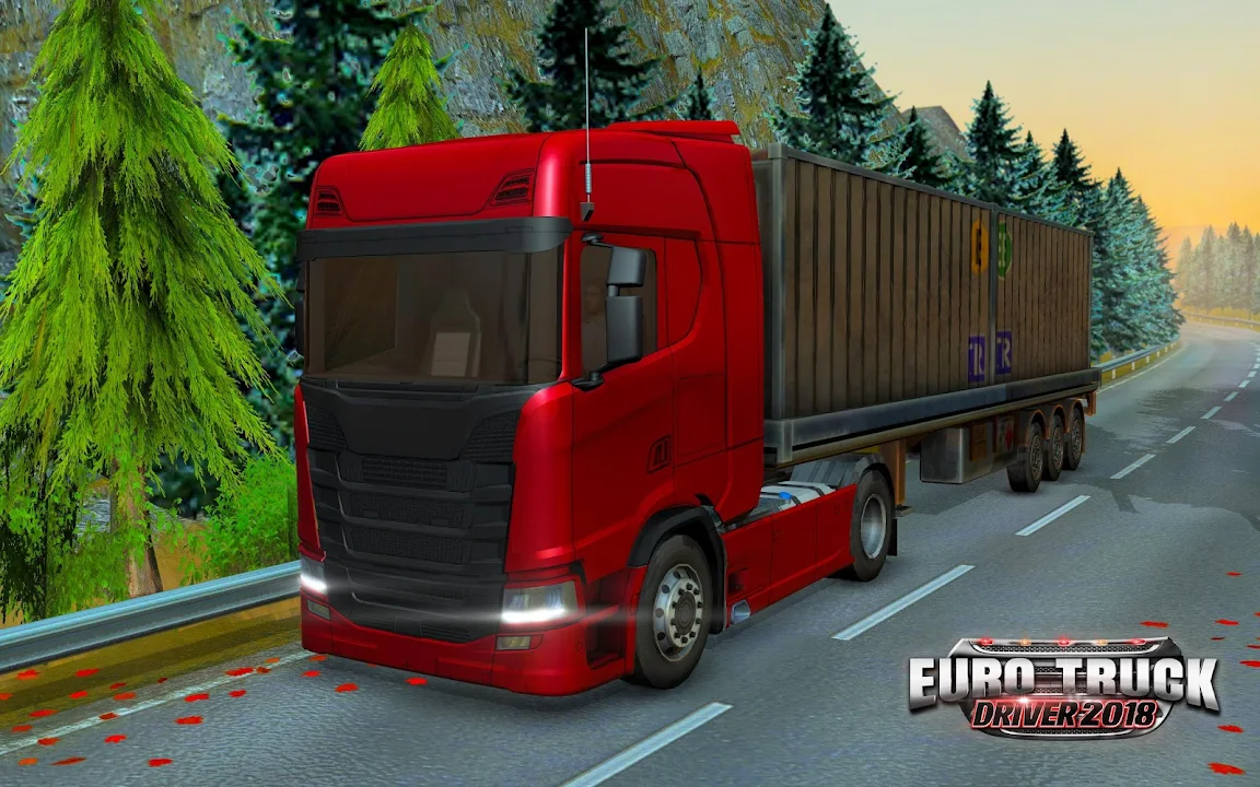 Download Euro Truck Driver - 2018 (MOD Unlimited Money)