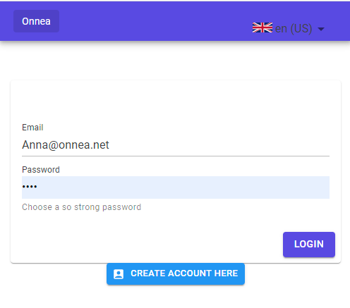 Android application Onnea - Dating & Chat app screenshort