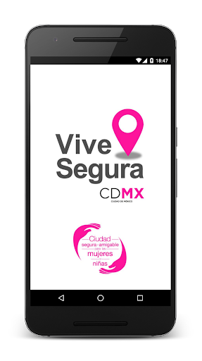 Android application Vive Segura CDMX screenshort