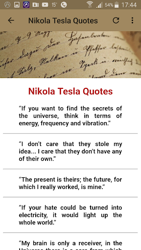 Nikola Tesla Quotes