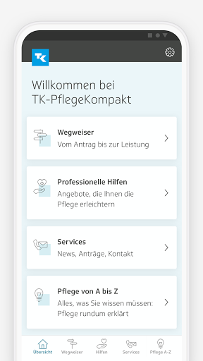 Android application TK-PflegeKompakt screenshort