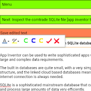 App Inventor tutorials: Using SQLite