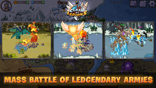 Clash of Legions v1.740 Mod Apk (Unlimited Money/Menu) Free For Android 5