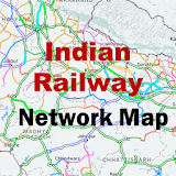 Indian Railway Network Map icon