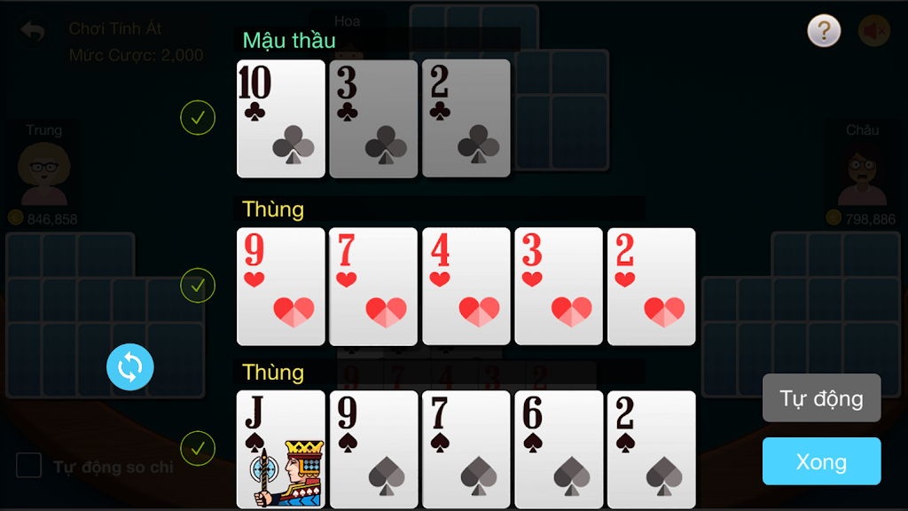 Chinese Poker - Mậu Binh MOD APK 03