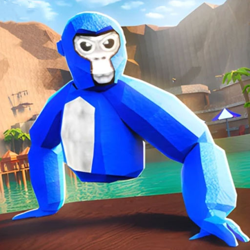 Gorilla Hill Climbing Tag Game Logo