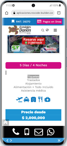 Ecoviajes Darien Screen 3