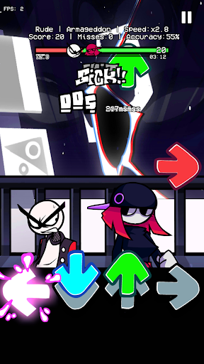 BF die Combination Rap Battle Screen 2