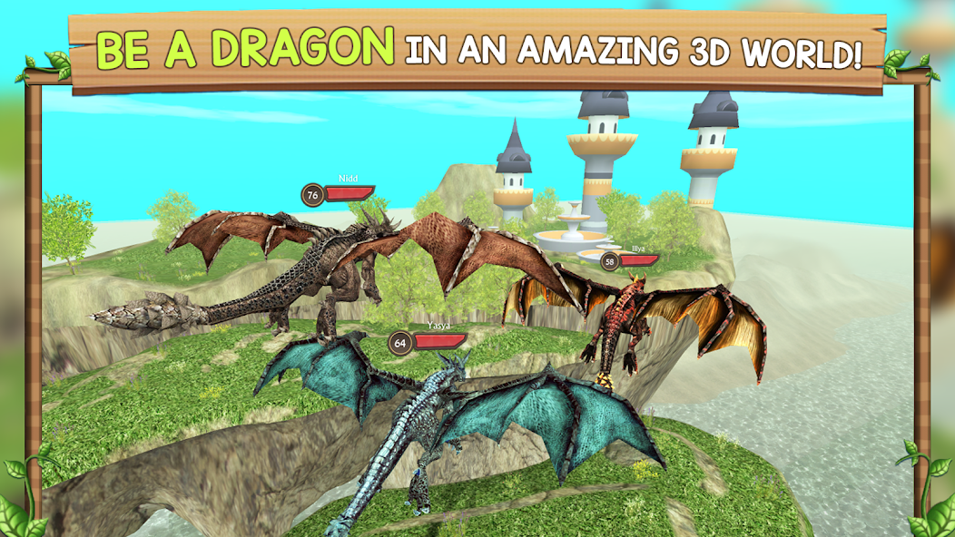 Dragon Sim Online: Be A Dragon v208 APK + Mod [Unlimited money] for Android