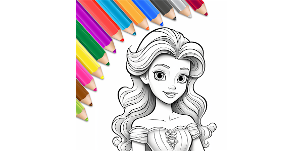 Desenhos de Príncipes e princesas para colorir, jogos de pintar e imprimir