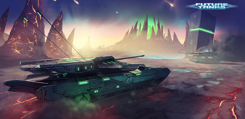 Future Tanks: Action Tank Game