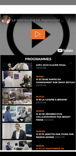 Android application Tremplin.TV screenshort