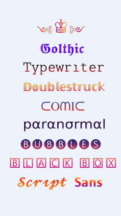 Fonts - Fancy Fonts Art - 2.9.7 - (Android)