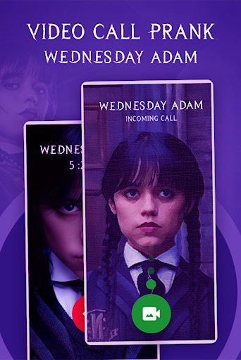 Wednesday Addams Fake Call