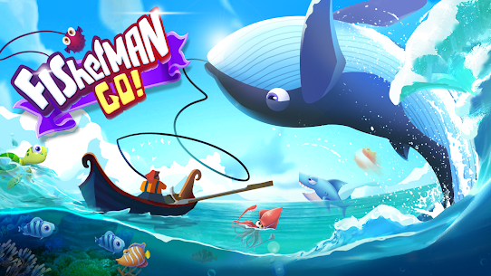 Fisherman Go: Fishing Games for Fun, Enjoy Fishing MOD (Unlimited Money) 1