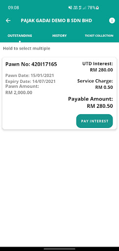 TOTALPAY Screen 2