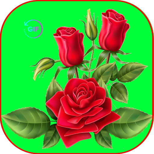 Ramos De Rosas y Flores 4K GIF