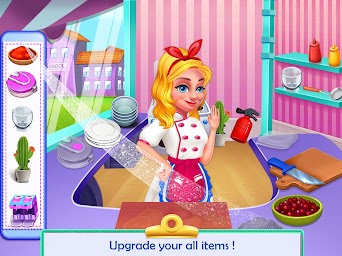 School food truck cooking