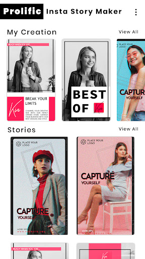 Prolific story maker Screen 2
