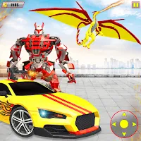 Flying Dragon Robot Car Game