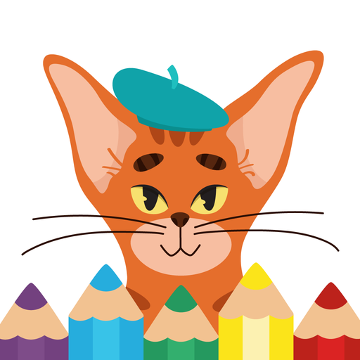Rudolph: Coloring book Logo