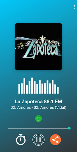 Android application La Zapoteca 88.1 FM screenshort