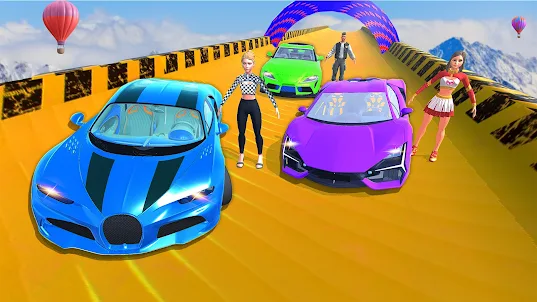 Ramp Car Stunts - GT Car Game