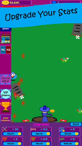 TD Idle Clicker Screen 2