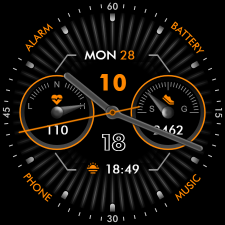 Elegant - Analog I watch face
