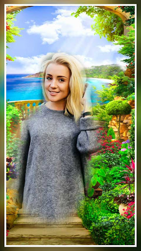 Garden Photo Frame Editor