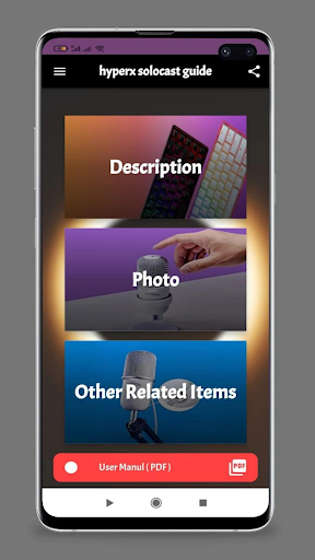 HyperX SoloCast guide