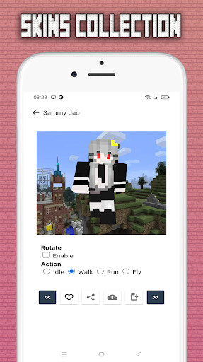 Sammy Đào Skins For Minecraft Screen 2