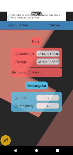 Conversor Retangular/Polar Screen 3