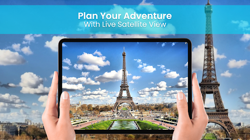 Android application Live Earth Map Satellite View screenshort