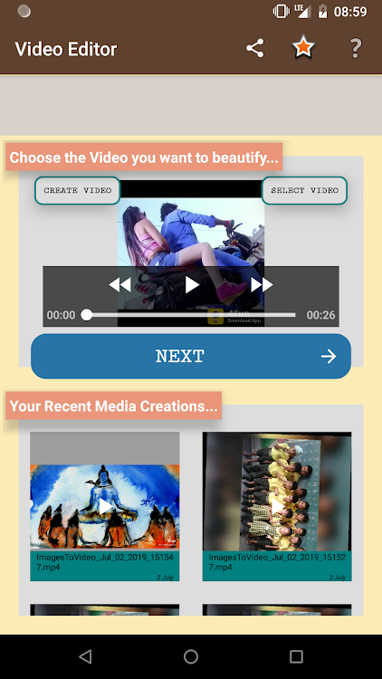 Video Editor - Cut, Crop, Boom - 1.9 - (Android)