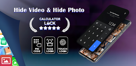 Calculator - Lock, Hide Photos