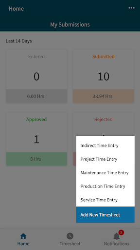 Epicor Time Management Screen 3