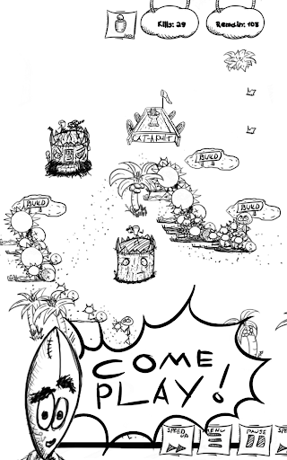 Sketch Wars Cartoon Tower Def