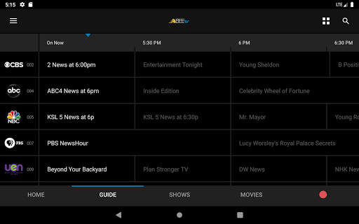 Screenshot of Beehive BEEtv